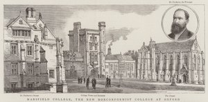 Mansfield College, az oxfordi új nonkonformista kollégium